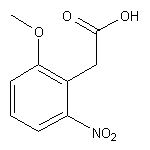 2-Methoxy-6-nitrophenylacetic Acid