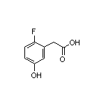 2-Fluoro-5-hydroxyphenylacetic Acid