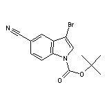 1-Boc-3-bromo-5-cyanoindole