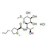 (2S,4R)-N-{(1S)-2-hydroxy-1-[(2S,3R,4S,5R,6R)-3,4,5-trihydroxy-6-(methylthio)-tetrahydro-2H-2-pyranyl]propyl}-1-methyl-4-propylpyrrolidine-2-carboxamide Hydrochloride