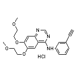 6,7-Bis-(2-methoxyethoxy)-4-(3-ethynylanilino)quinazoline Hydrochloride