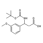 N-Boc-3-amino-3-(3-methoxyphenyl)propionic Acid