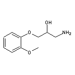 1-Amino-3-(2-methoxyphenoxy)-2-propanol