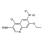 4-Chloro-7-ethoxy-6-nitroquinoline-3-carbonitrile