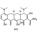 (4S,12aS,4aS,5aR)-4,7-bis(dimethylamino)-3,10,12,12a-tetrahydroxy-1,11-dioxo-4,5,6,12a,4a,5a-hexahydronaphthacene-2-carboxamide Hydrochloride