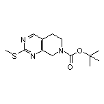 7-Boc-2-(methylthio)-5,6,7,8-tetrahydropyrido[3,4-d]pyrimidine