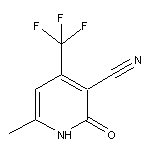 6-Methyl-2-oxo-4-(trifluoromethyl)-1,2-dihydropyridine-3-carbonitrile