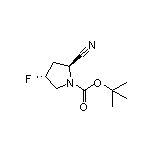 (2S,4R)-1-Boc-2-cyano-4-fluoropyrrolidine