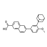 6-[3-(1-Adamantyl)-4-methoxyphenyl]naphthalene-2-carboxylic Acid