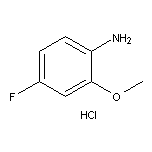 4-Fluoro-2-methoxyaniline Hydrochloride