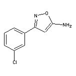 5-Amino-3-(3-chlorophenyl)isoxazole