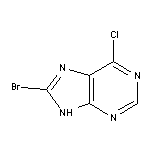 8-Bromo-6-chloro-9H-purine