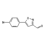 5-(4-Bromophenyl)isoxazole-3-carbaldehyde