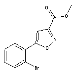 Methyl 5-(2-Bromophenyl)isoxazole-3-carboxylate