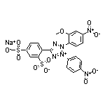 2-(2-Methoxy-4-nitrophenyl)-3-(4-nitrophenyl)-5-(2,4-disulfophenyl)-2H-tetrazolium Sodium Salt