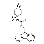 1,1-Dioxo-4-(Fmoc-amino)tetrahydrothiopyran-4-carboxylic Acid