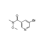 5-Bromo-N-methoxy-N-methylnicotinamide