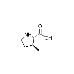 (2S,3S)-3-Methylpyrrolidine-2-carboxylic Acid