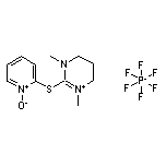 3,4,5,6-Tetrahydro-1,3-dimethyl-2-[(1-oxido-2-pyridinyl)thio]pyrimidinium Hexafluorophosphate