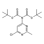 6-[Bis(Boc)amino]-4-chloro-2-methylpyrimidine