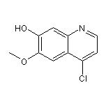 4-Chloro-6-methoxy-7-hydroxyquinoline