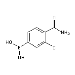 4-Carbamoyl-3-chlorophenylboronic Acid