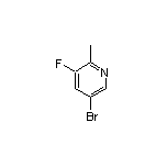 5-Bromo-3-fluoro-2-methylpyridine