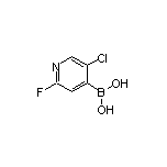 5-Chloro-2-fluoro-4-pyridineboronic Acid