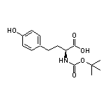 (S)-2-(Boc-amino)-4-(4-hydroxyphenyl)butanoic Acid