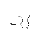 4-Chloro-5-iodo-6-methylnicotinonitrile