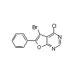 5-Bromo-4-chloro-6-phenylfuro[2,3-d]pyrimidine