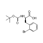 N-Boc-2-bromo-D-phenylalanine