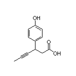 3-(4-Hydroxyphenyl)-4-hexynoic Acid