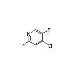 4-Chloro-5-fluoro-2-methylpyridine