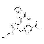 (E)-4-[[2-Butyl-5-[2-carboxy-3-(2-thienyl)-1-propen-1-yl]-1-imidazolyl]methyl]benzoic Acid