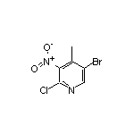 5-Bromo-2-chloro-4-methyl-3-nitropyridine