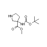 Methyl 3-(Boc-amino)pyrrolidine-3-carboxylate