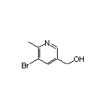 3-Bromo-5-(hydroxymethyl)-2-methylpyridine