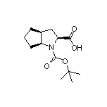 (2S,3aS,6aS)-N-Boc-octahydrocyclopenta[b]pyrrole-2-carboxylic Acid