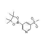 5-(Methylsulfonyl)pyridine-3-boronic Acid Pinacol Ester