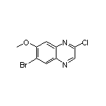 6-Bromo-2-chloro-7-methoxyquinoxaline