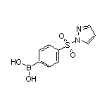 4-[(1-Pyrazolyl)sulfonyl]phenylboronic Acid