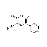 1,6-Dihydro-2-methyl-6-oxo-(3,4’-bipyridine)-5-carbonitrile