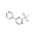 2-(Methylsulfonyl)-4-(3-pyridyl)pyrimidine