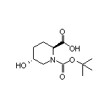 (2S,5R)-1-Boc-5-hydroxypiperidine-2-carboxylic Acid