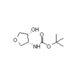 (3R,4R)-4-(Boc-amino)-3-hydroxytetrahydrofuran