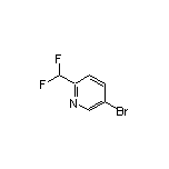 5-Bromo-2-(difluoromethyl)pyridine