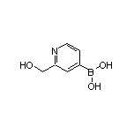 2-(Hydroxymethyl)pyridine-4-boronic Acid