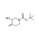 N-Boc-3-hydroxy-4-methylenepiperidine