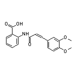 2-[3-(3,4-Dimethoxyphenyl)acrylamido]benzoic Acid